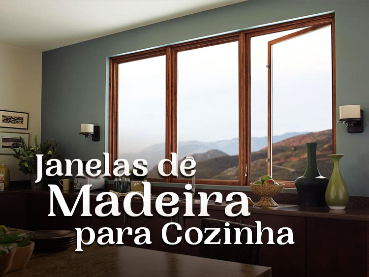 Janelas de Madeira para Cozinha - Madeireira Cedro