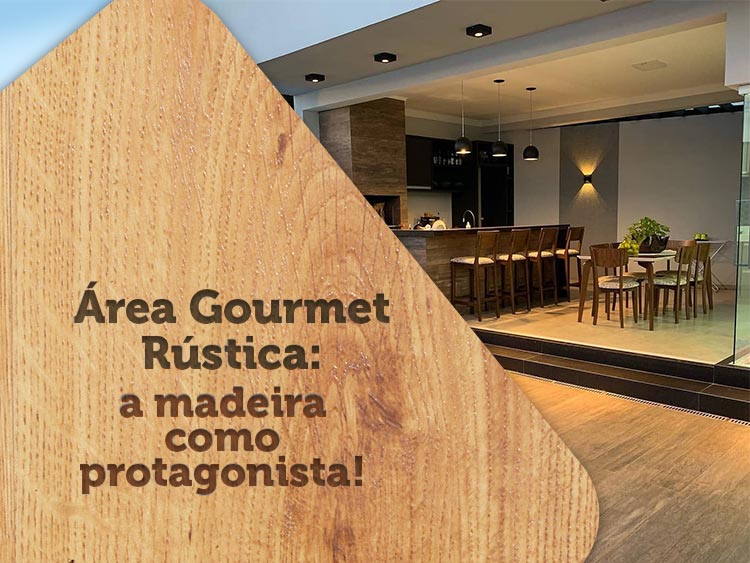 Confira projetos para área gourmet rústica com a madeira como protagonista!